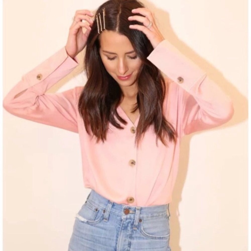 Salmon Cardigan/top Something Navy